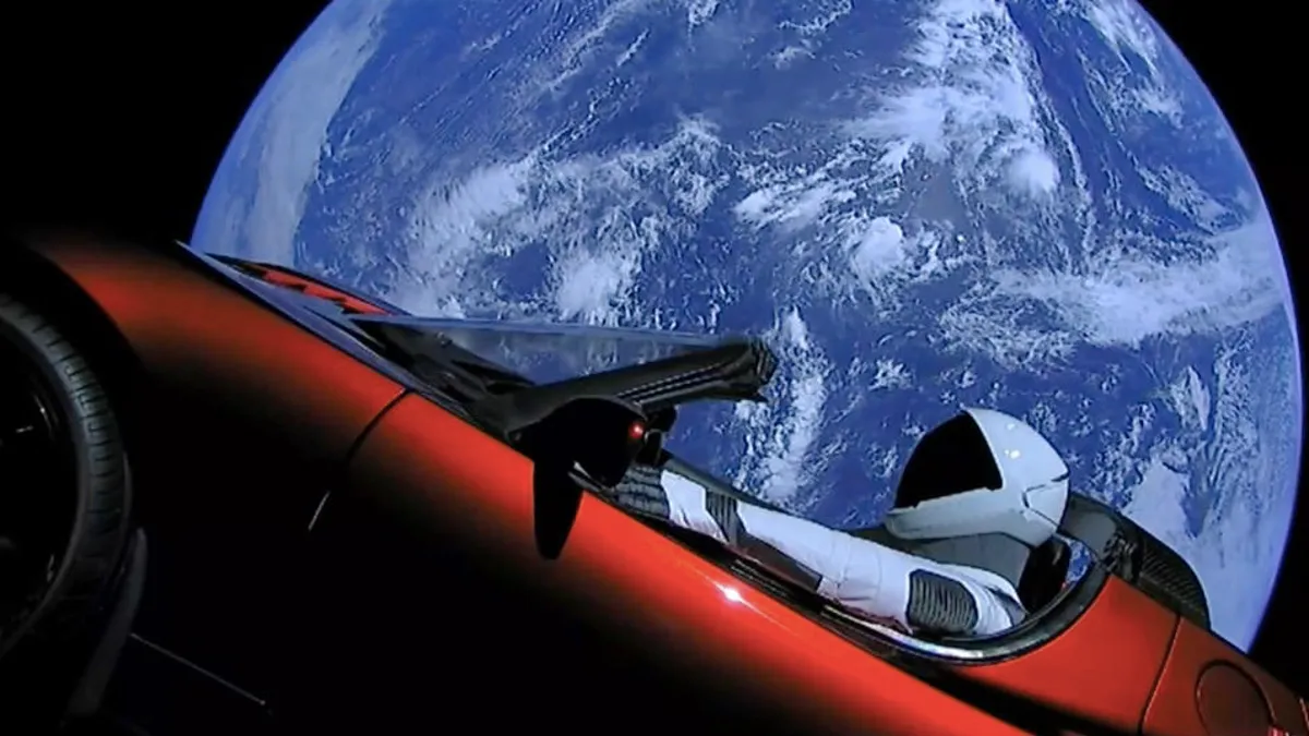 Where Elon Musk’s Tesla Roadster is now after he launched it into space seven years ago