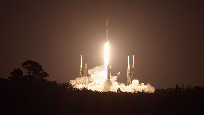 SpaceX launches Falcon 9 rocket on Starlink mission Saturday night from Cape Canaveral